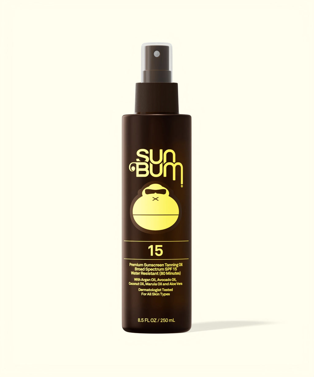 SPF 15 Sunscreen Tanning Oil